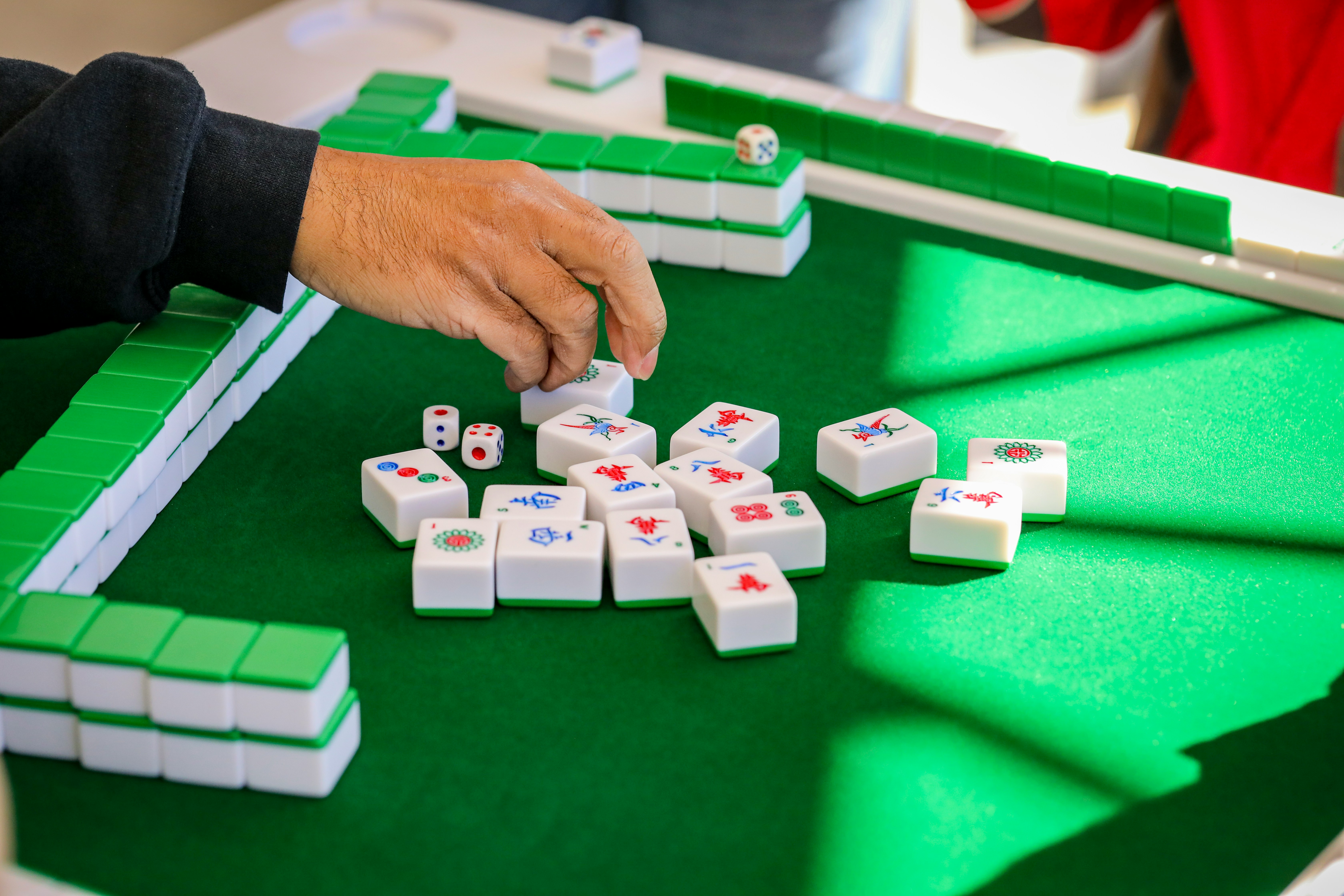 People playing mahjong